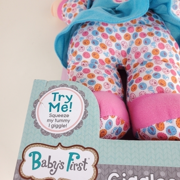 BABY'S first giggles doll New - Picture 8 of 9